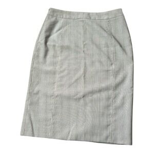 BOSS Hugo Boss Women's Venisia Houndstooth Pencil Lined Midi Skirt, Size 4